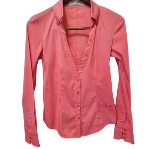 Frankie Morrelo Blush Pink Long Sleeve Shirt